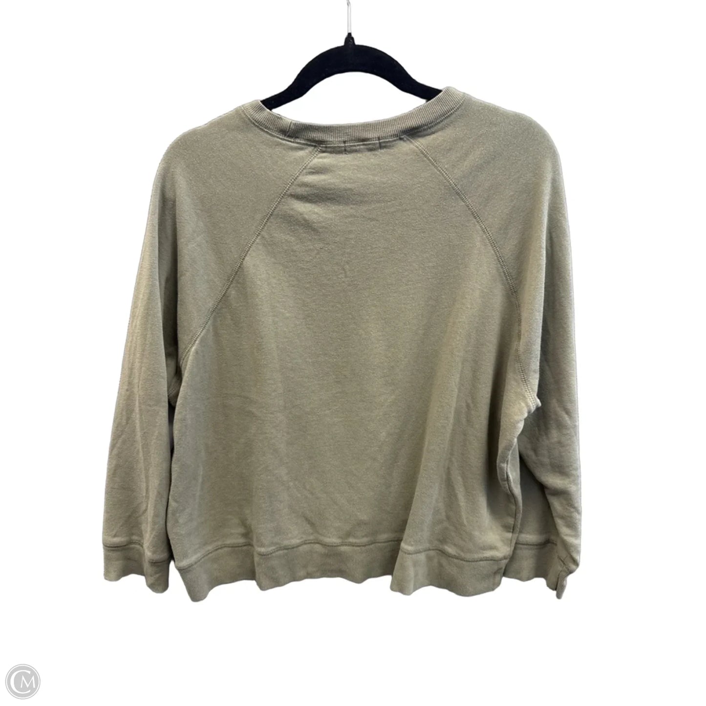 Top Long Sleeve By Originality In Green, Size: S