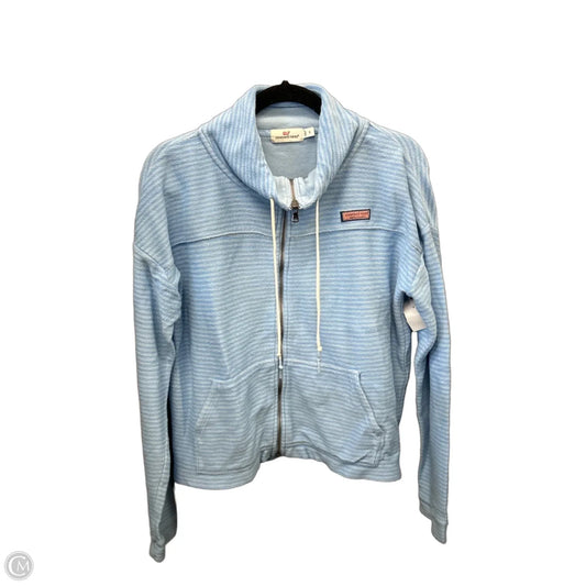 Sweatshirt Collar By Vineyard Vines In Blue, Size: S