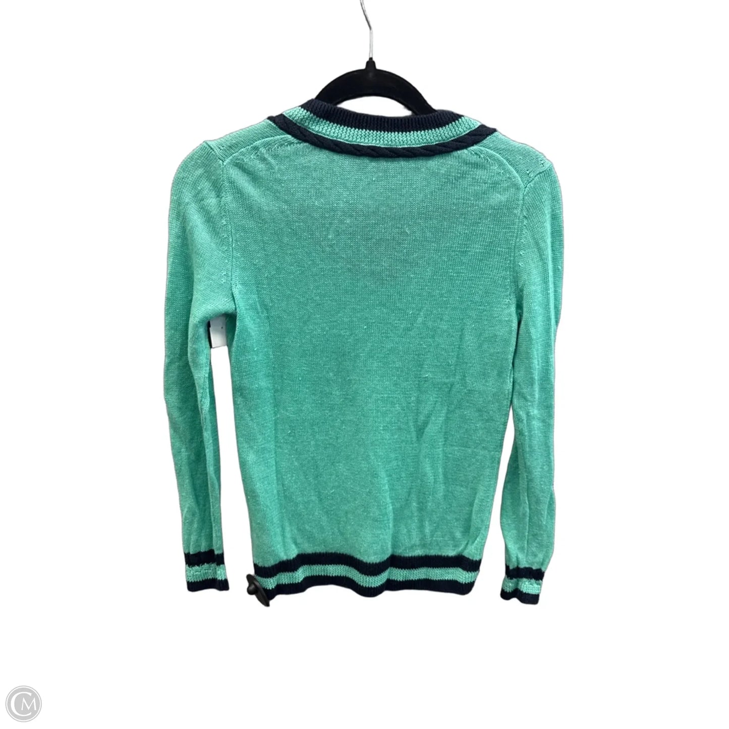Top Long Sleeve By Talbots In Green, Size: Xsp