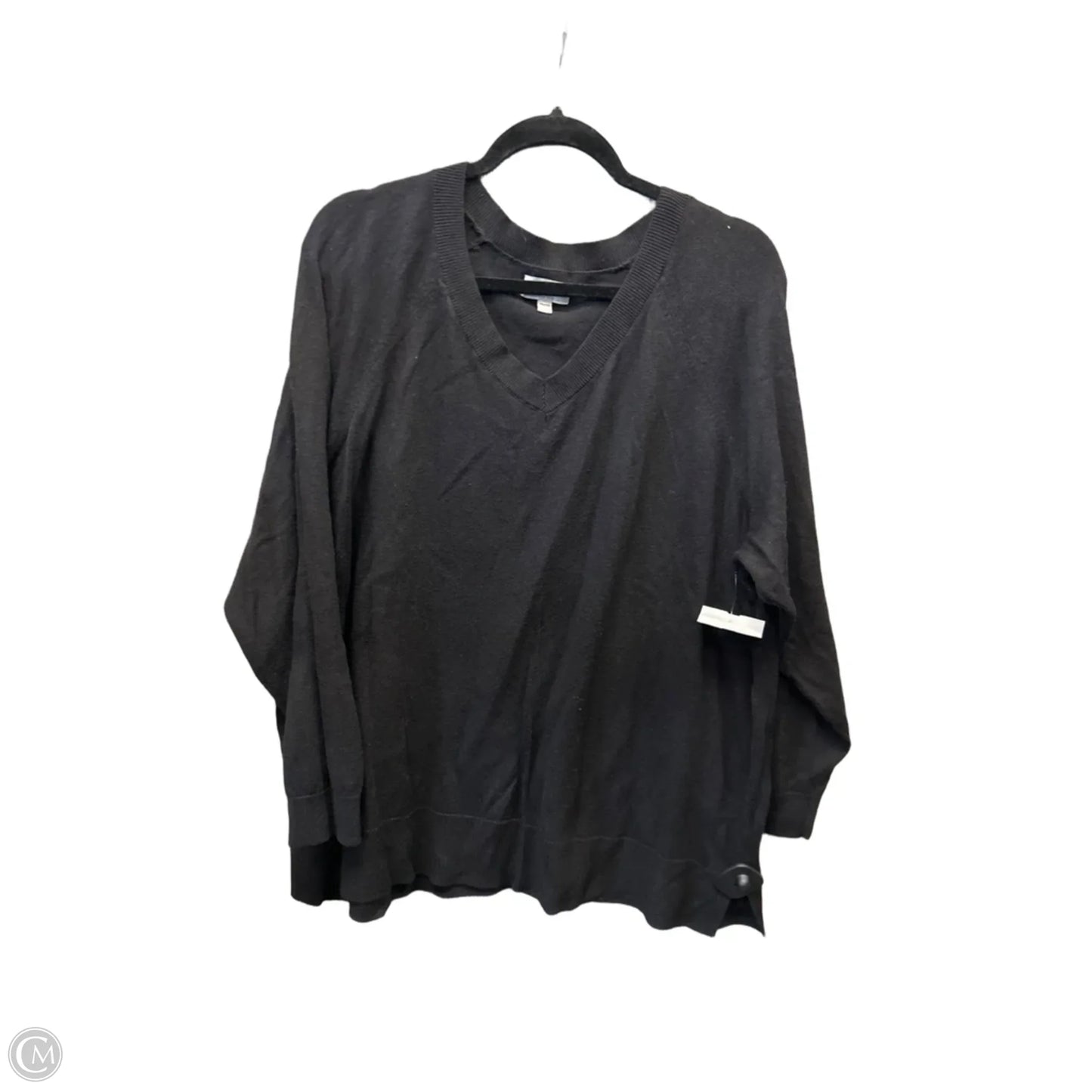 Sweater By Lucky Brand In Black, Size: Xxl