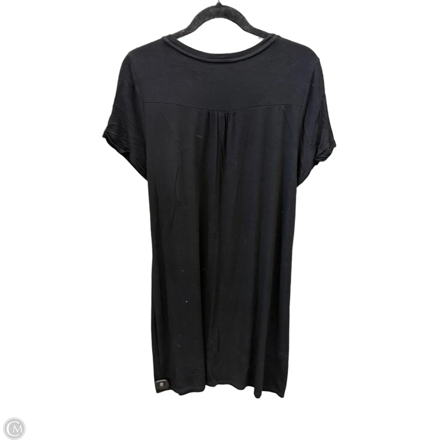 Dress Casual Midi By Apt 9 In Black, Size: L