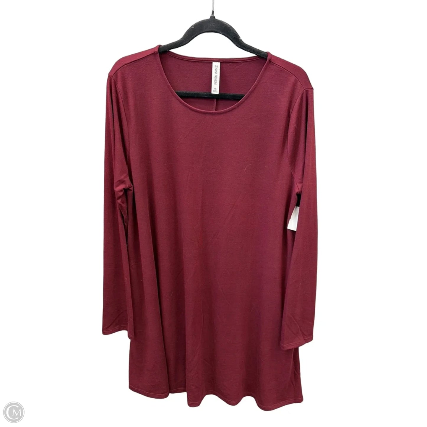 Dress Casual Short By Zenana In Red, Size: 1x
