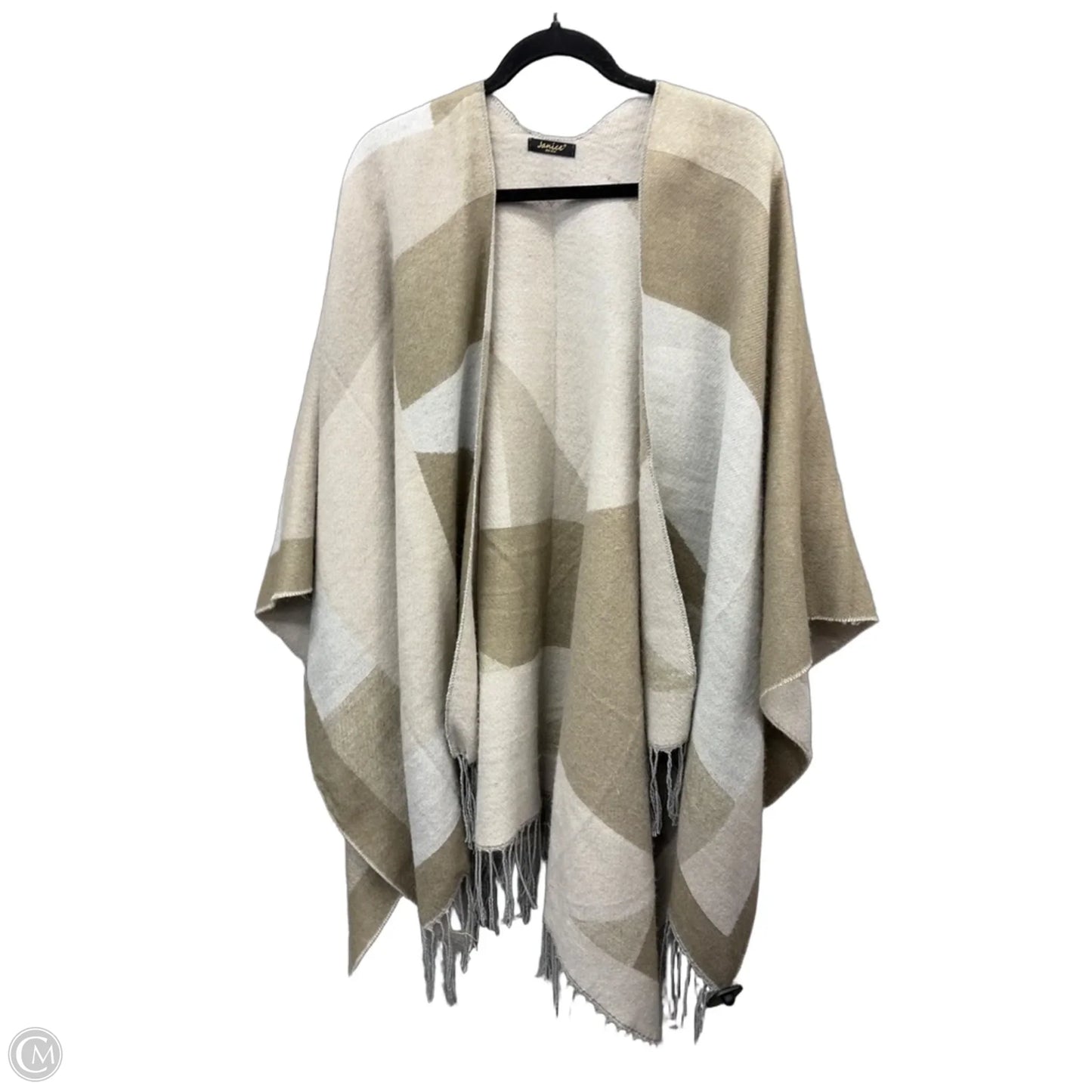 Shawl By Clothes Mentor In Brown, Size: Osfm