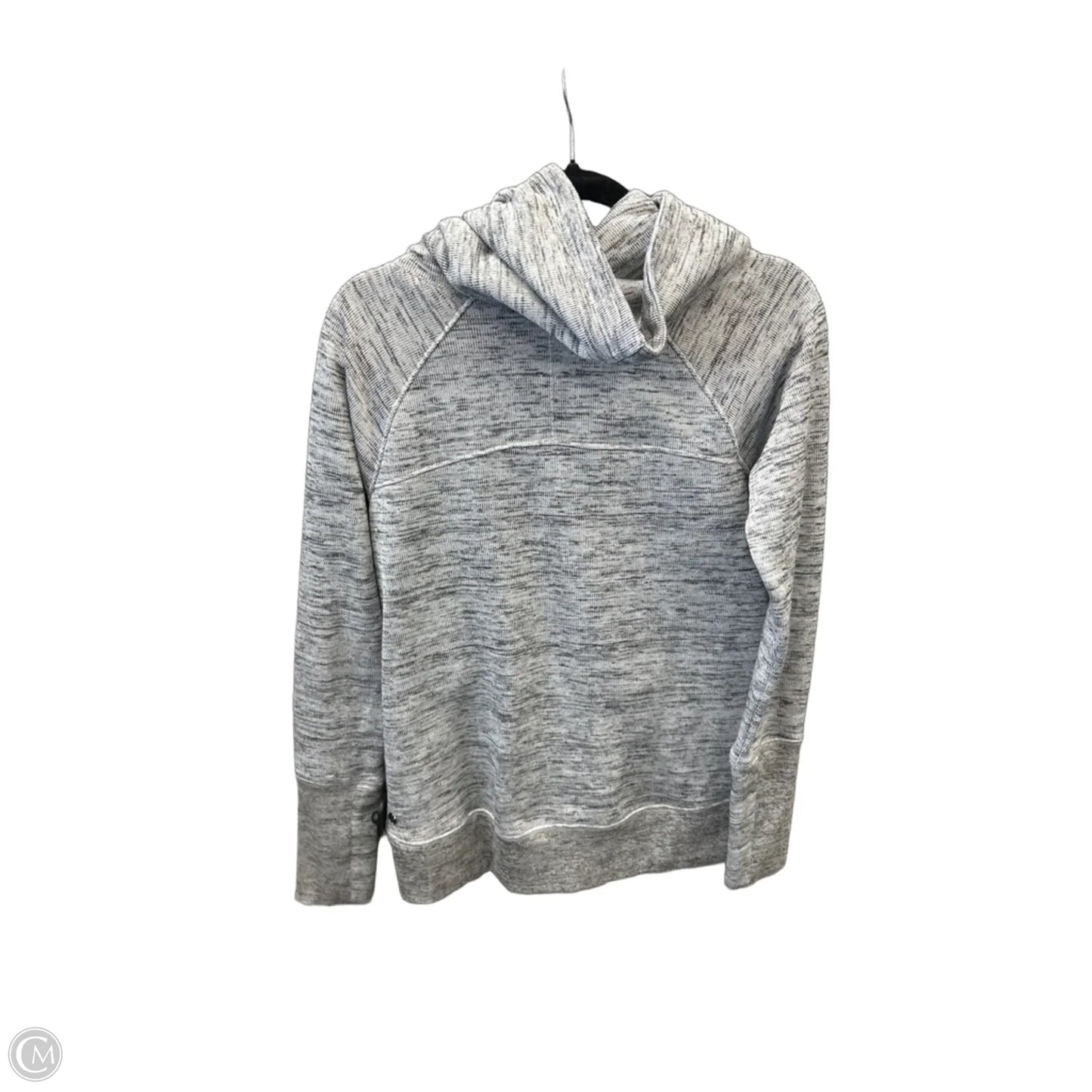 Athletic Sweatshirt Collar By Zella In Grey, Size: M