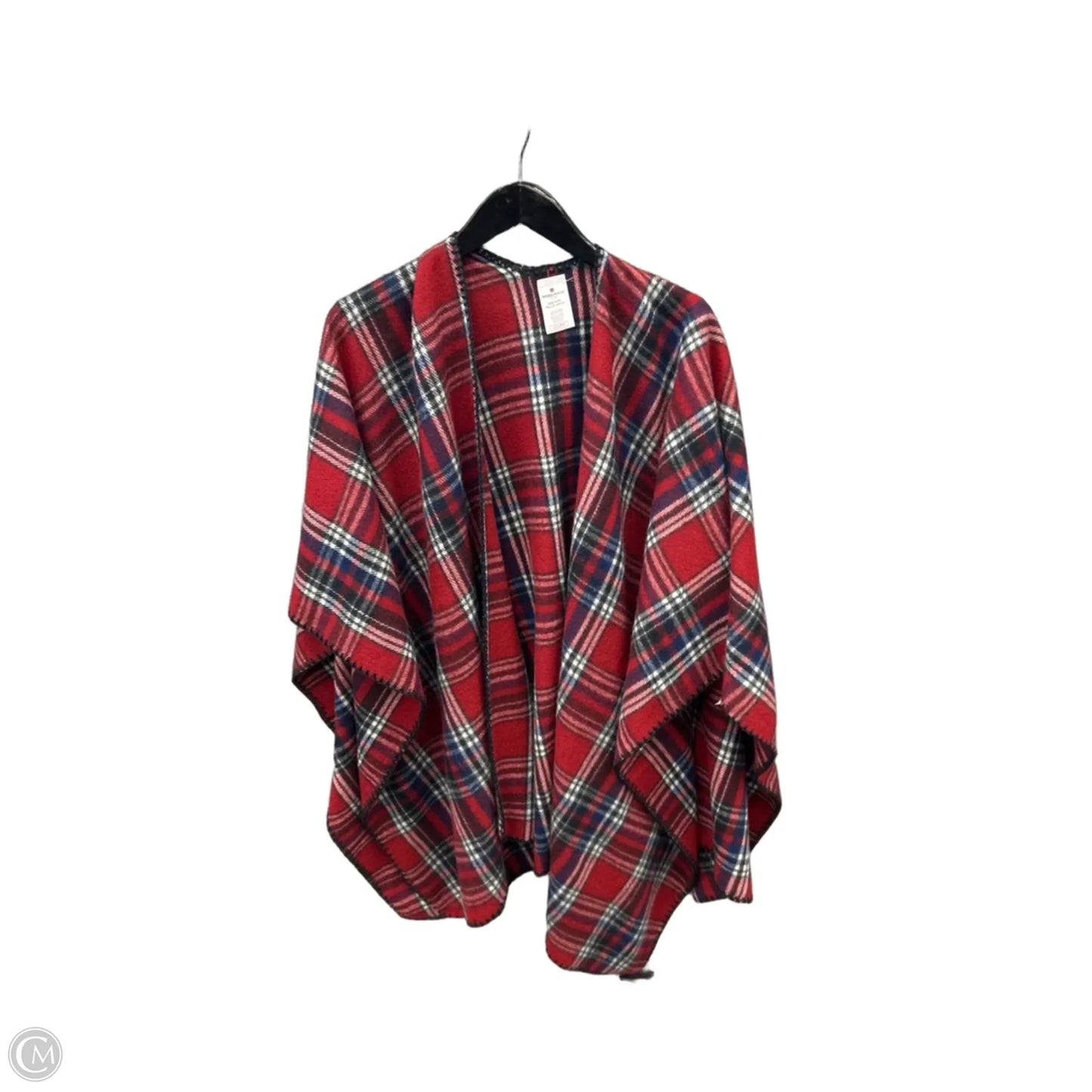 Shawl By Woolrich In Plaid Pattern, Size: Osfm