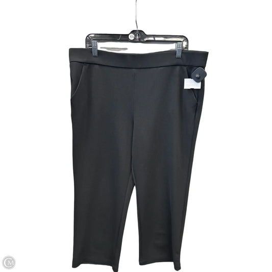 Pants Dress By Isaac Mizrahi In Black, Size: 12p