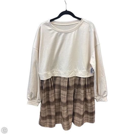 Dress Casual Short By Cmf In Brown, Size: Xl