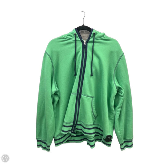 Sweatshirt Hoodie By Sjb Active In Green, Size: 3x