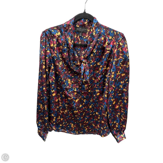 Top Long Sleeve By Laundry In Multi-colored, Size: M