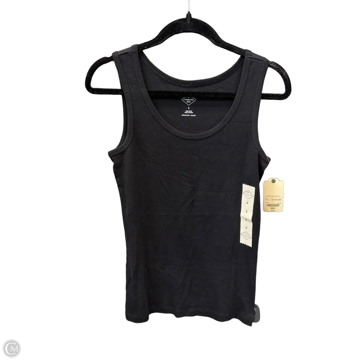 Tank Top By St Johns Bay In Black, Size: S