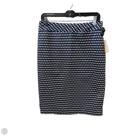 Skirt Midi By Coldwater Creek In Blue, Size: 6