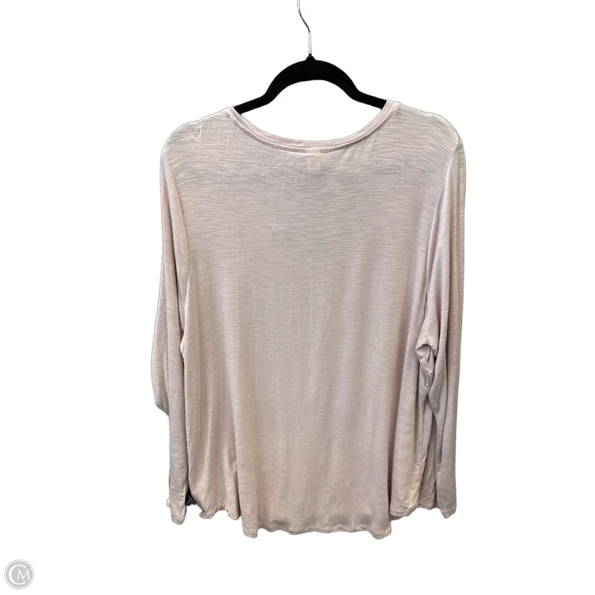 Top Long Sleeve Basic By Old Navy In Pink, Size: Xxl
