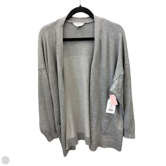 Cardigan By Time And Tru In Grey, Size: Xxl