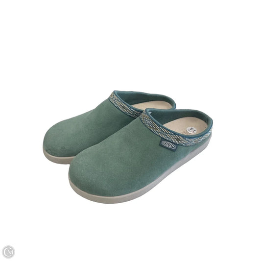 Shoes Flats By Keen In Green, Size: 9.5