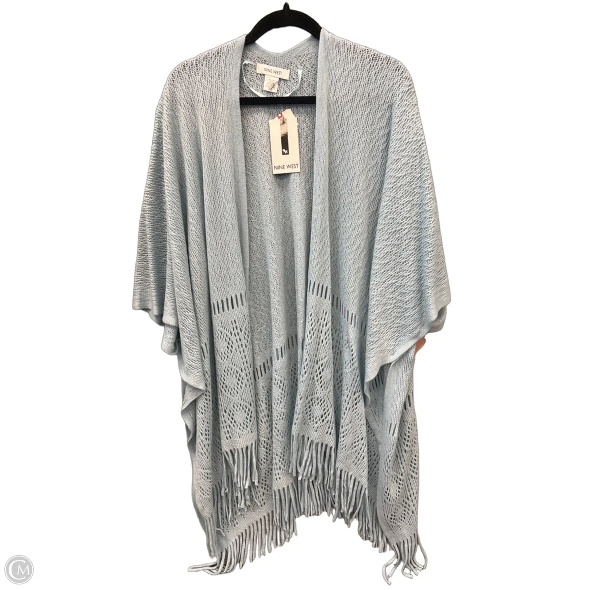 Shawl By Nine West In Blue, Size: Osfm