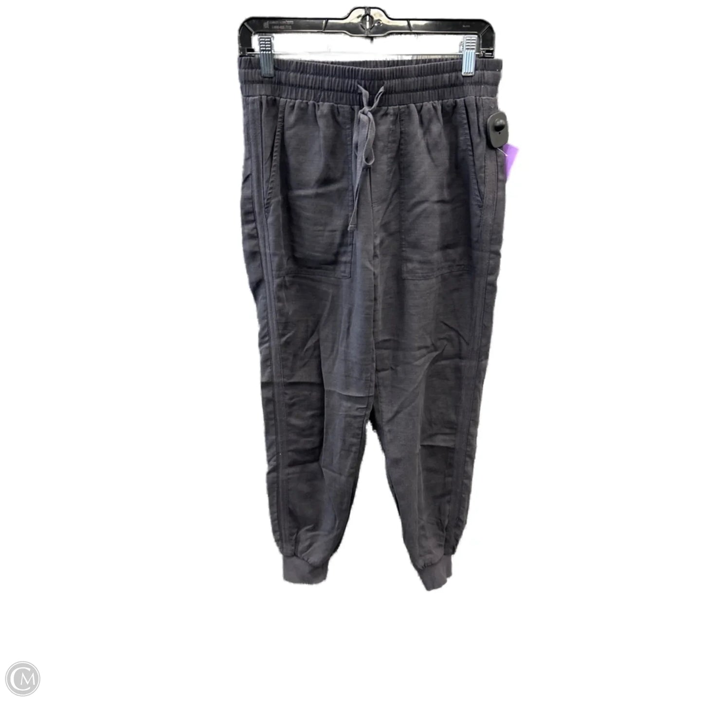 Pants Linen By Clothes Mentor In Grey, Size: 4