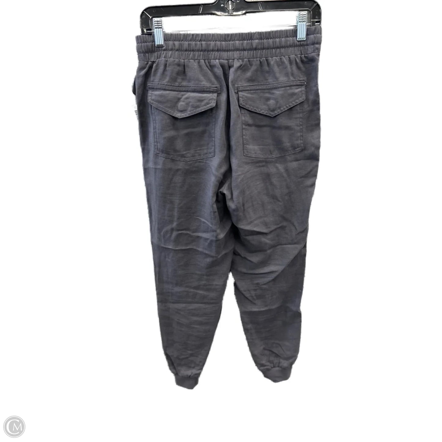 Pants Linen By Clothes Mentor In Grey, Size: 4