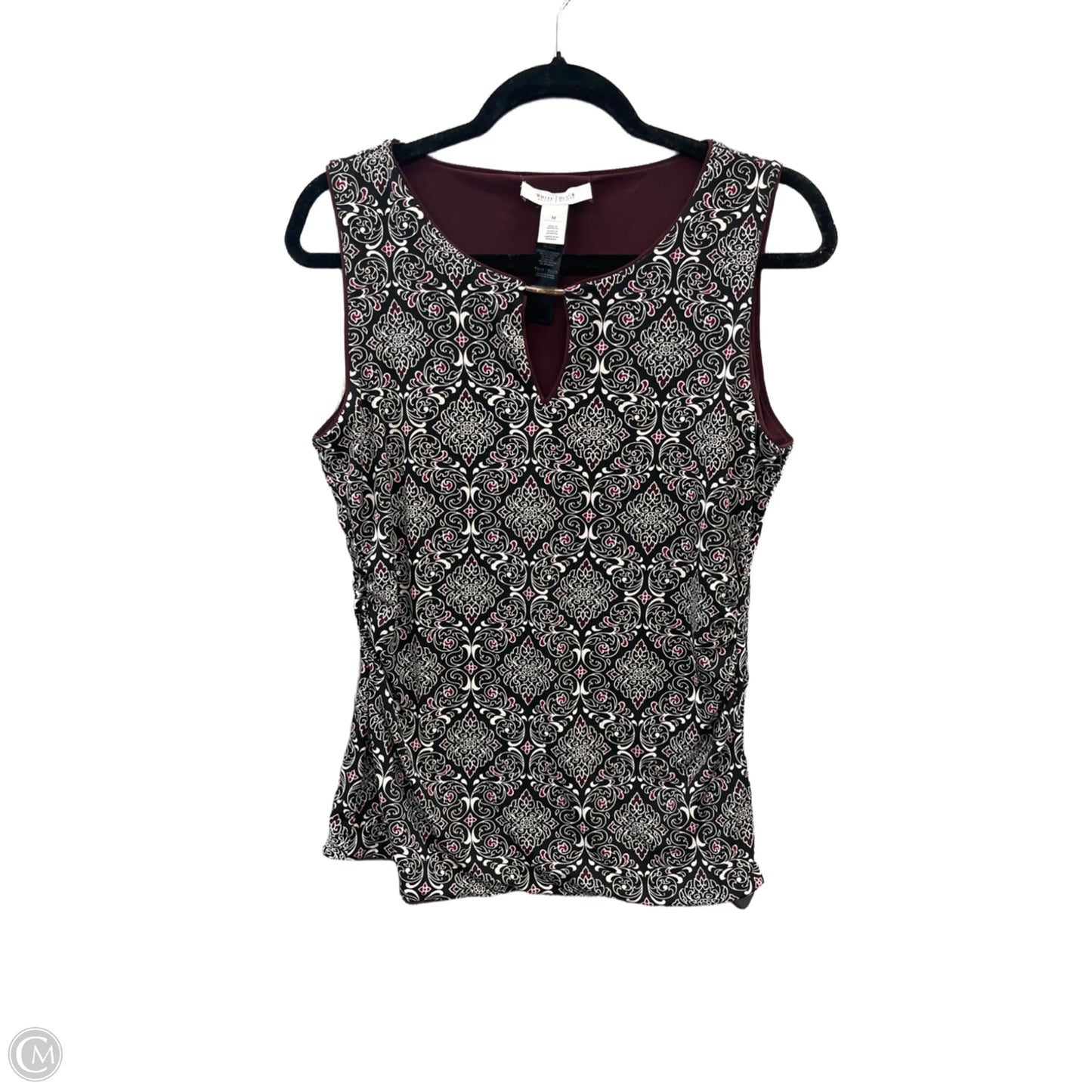 Top Sleeveless By White House Black Market In Black, Size: M