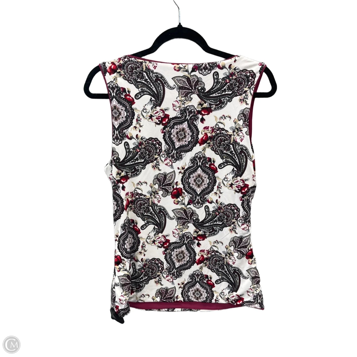 Top Sleeveless By White House Black Market In Cream, Size: M