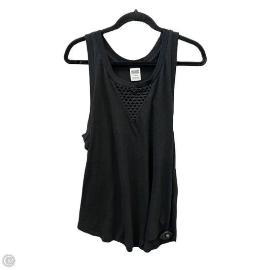 Athletic Tank Top By Victorias Secret In Black, Size: L
