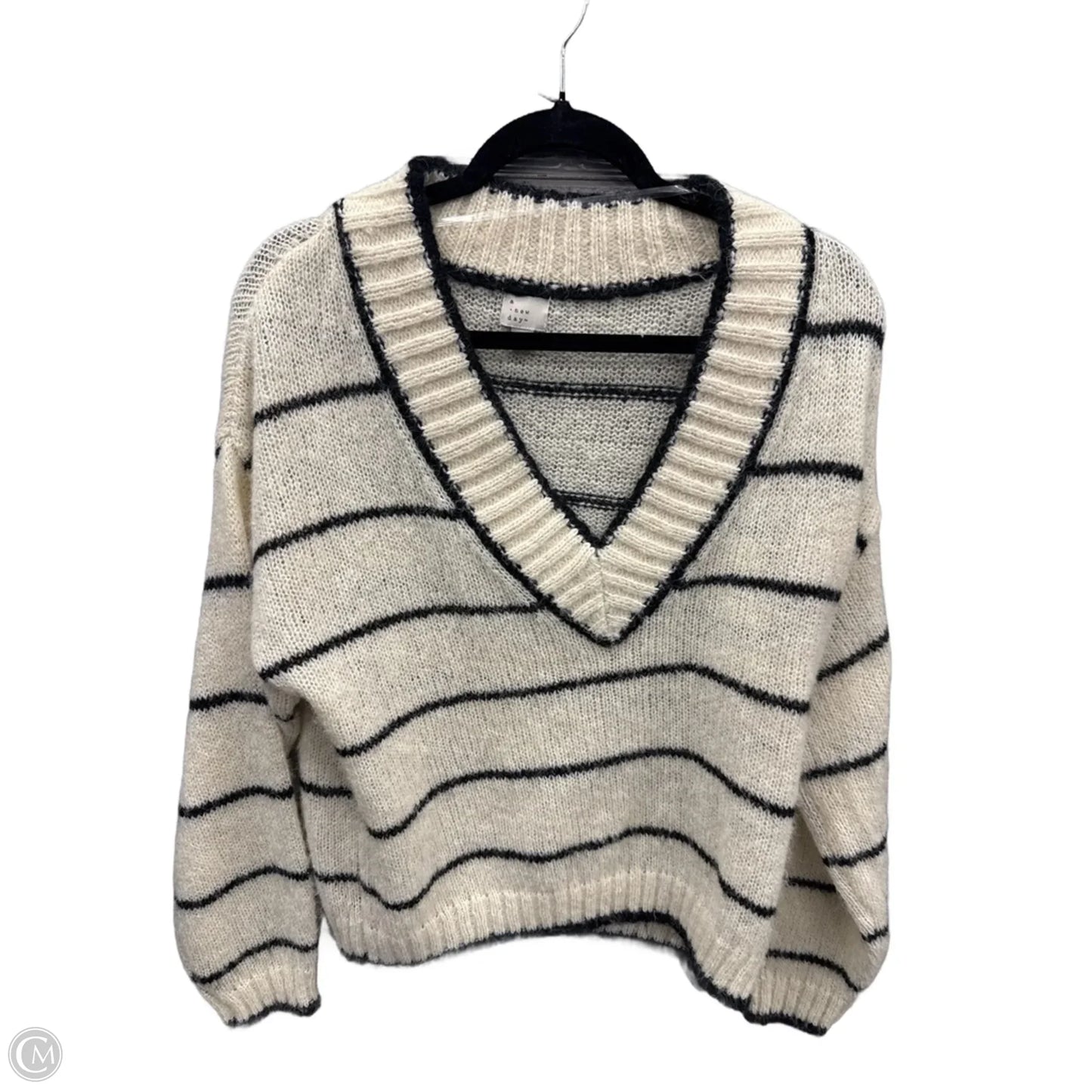 Sweater By A New Day In Cream, Size: L