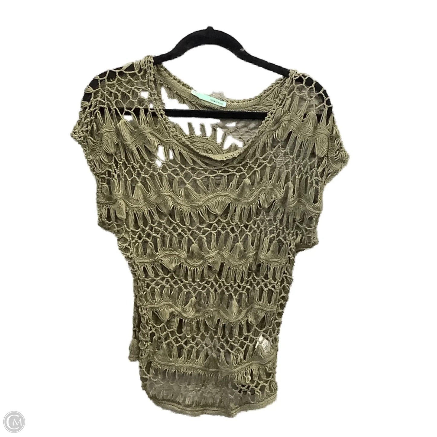 Top Short Sleeve By Maurices In Green, Size: S