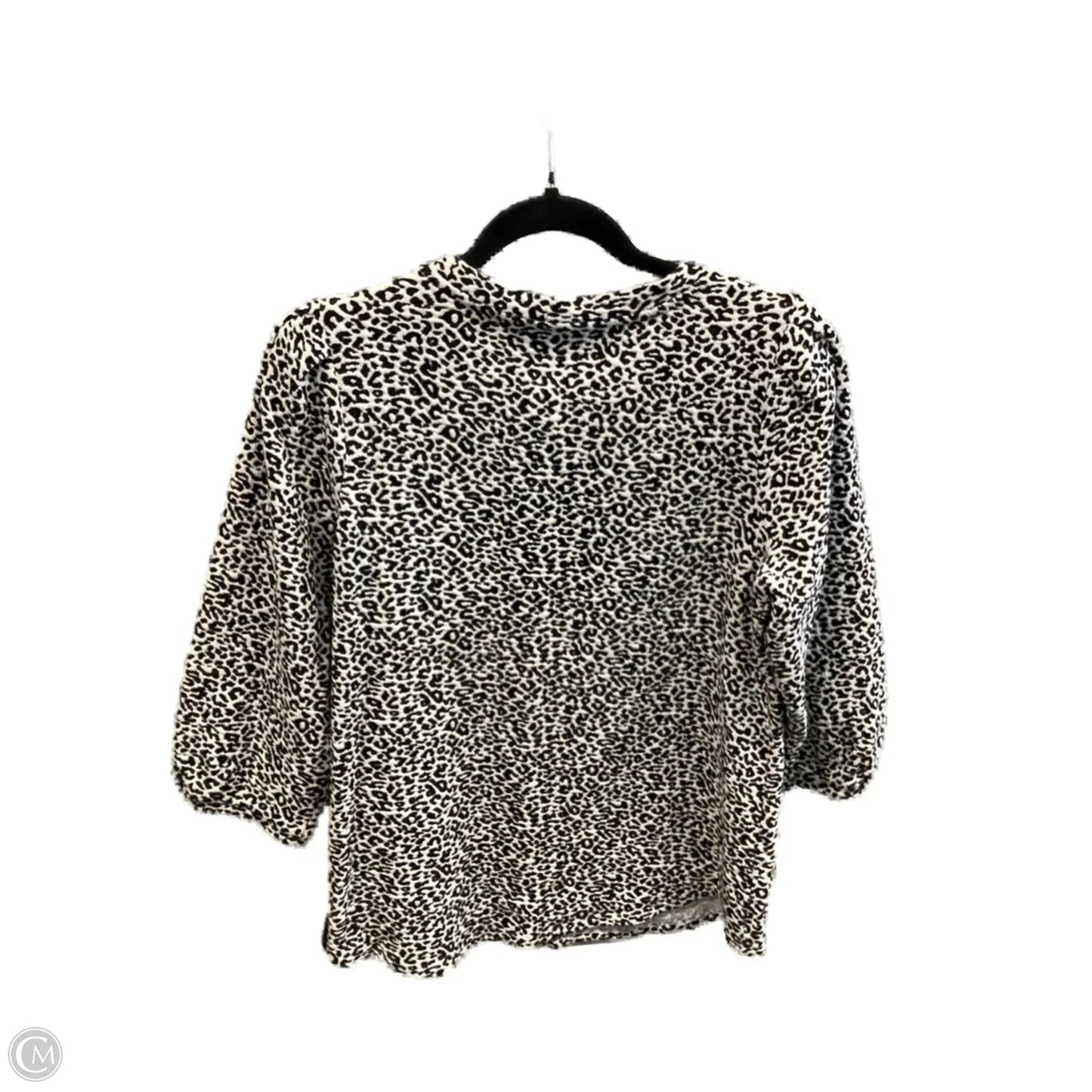 Top Long Sleeve By Chicos In White, Size: M