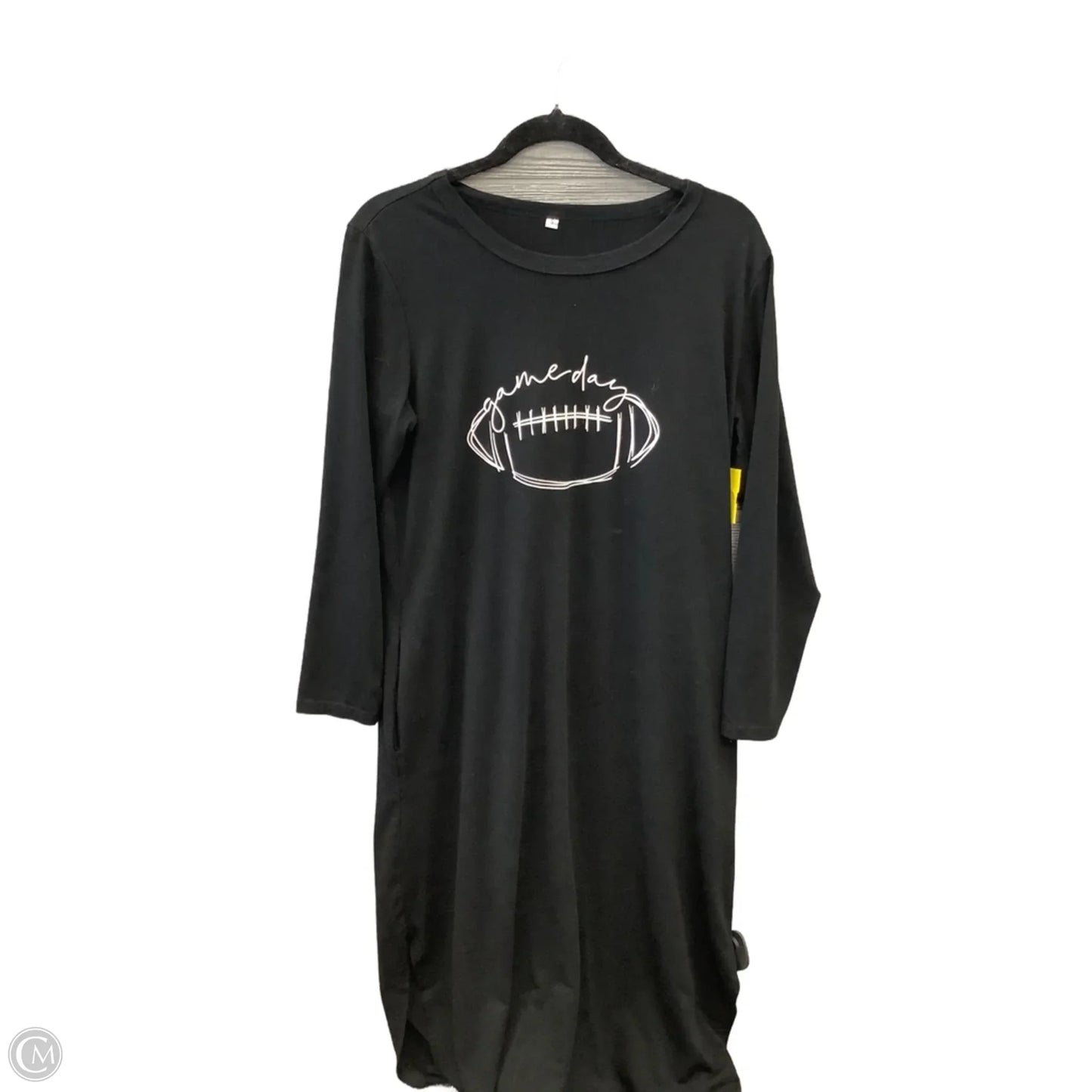 Dress Casual Midi By Clothes Mentor In Black, Size: S