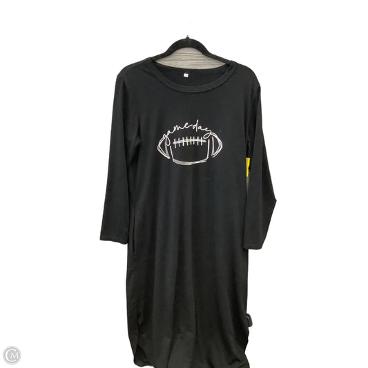 Dress Casual Midi By Clothes Mentor In Black, Size: S