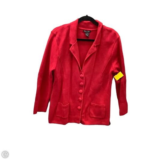 Jacket Other By Clothes Mentor In Red, Size: Xl