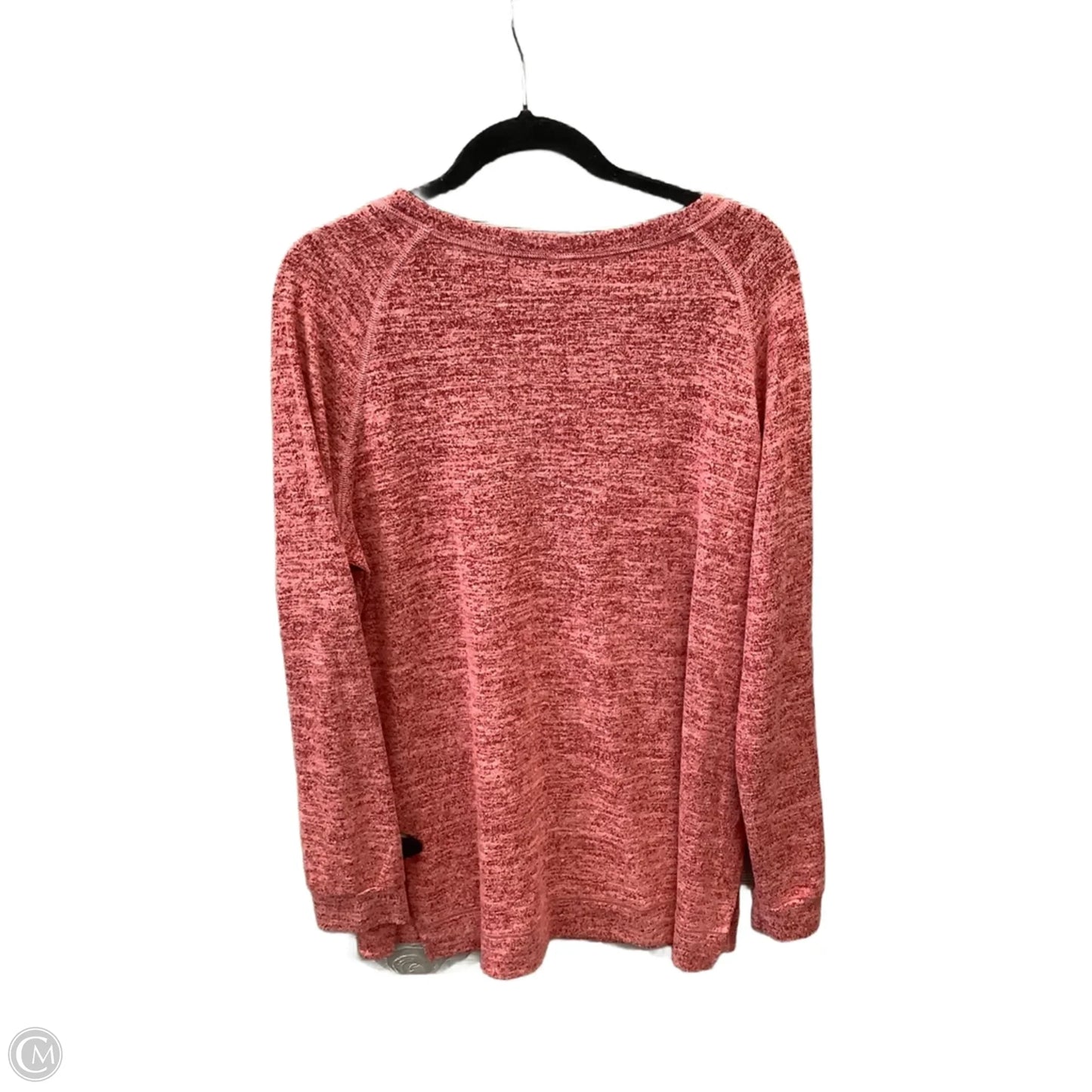 Top Long Sleeve By Clothes Mentor In Red, Size: Xl