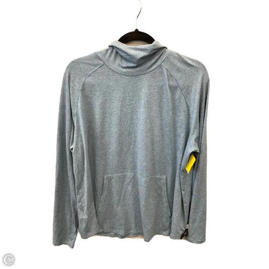 Top Long Sleeve By Eddie Bauer In Blue, Size: Xxl