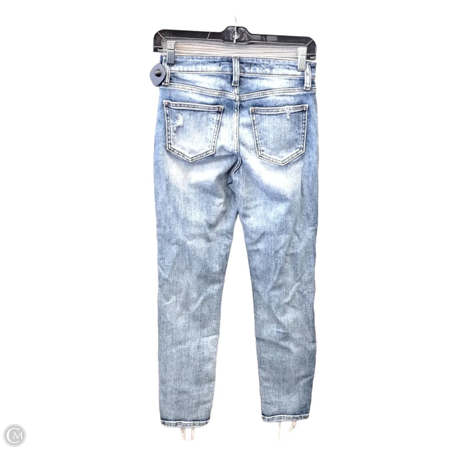 Jeans Skinny By Willow & Root In Blue Denim, Size: 0