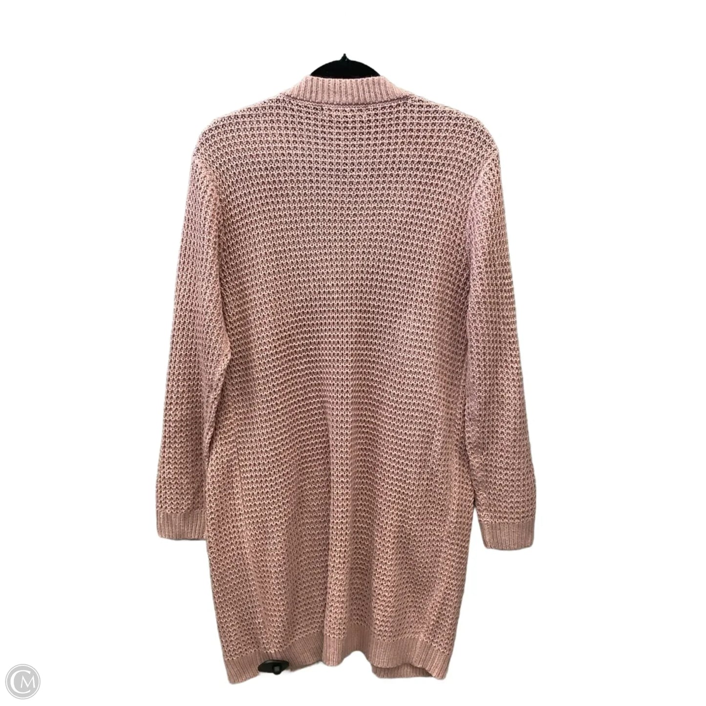 Cardigan By Clothes Mentor In Pink, Size: S