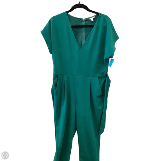 Jumpsuit By Express In Green, Size: L