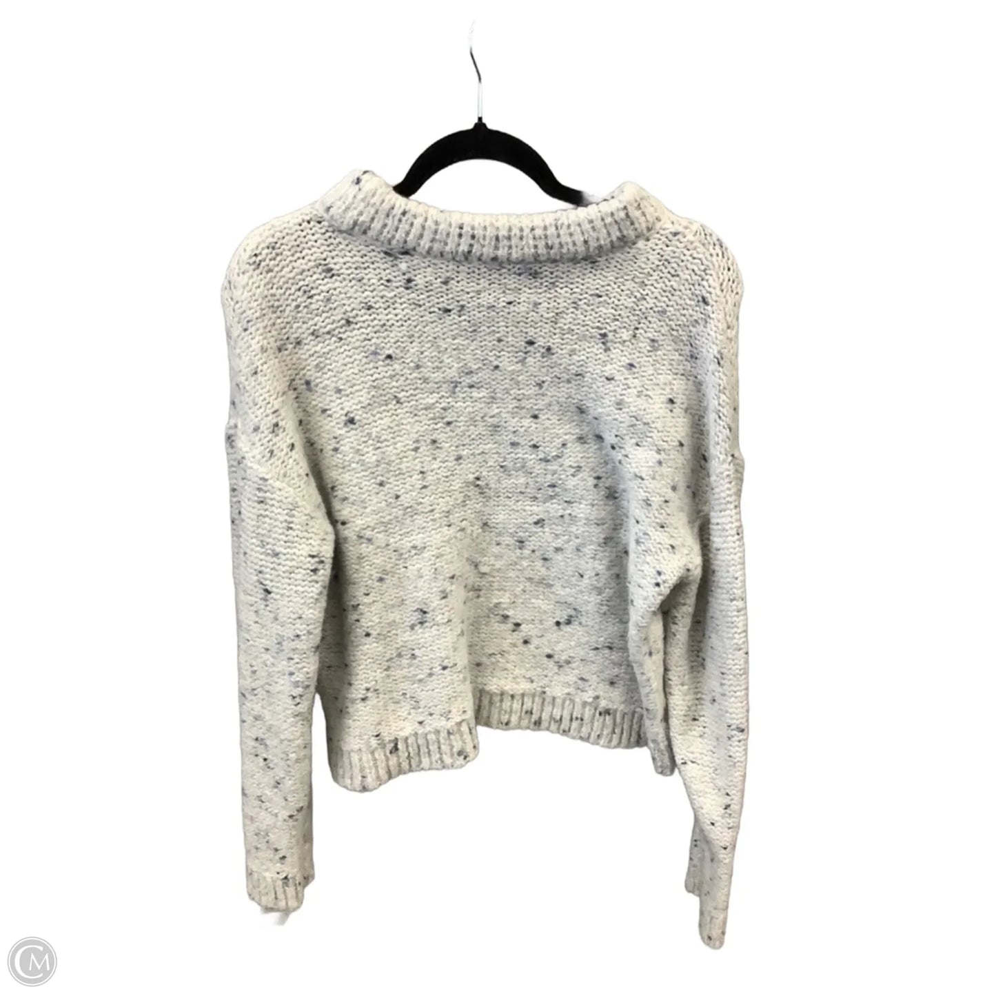 Sweater By Ann Taylor In White, Size: L