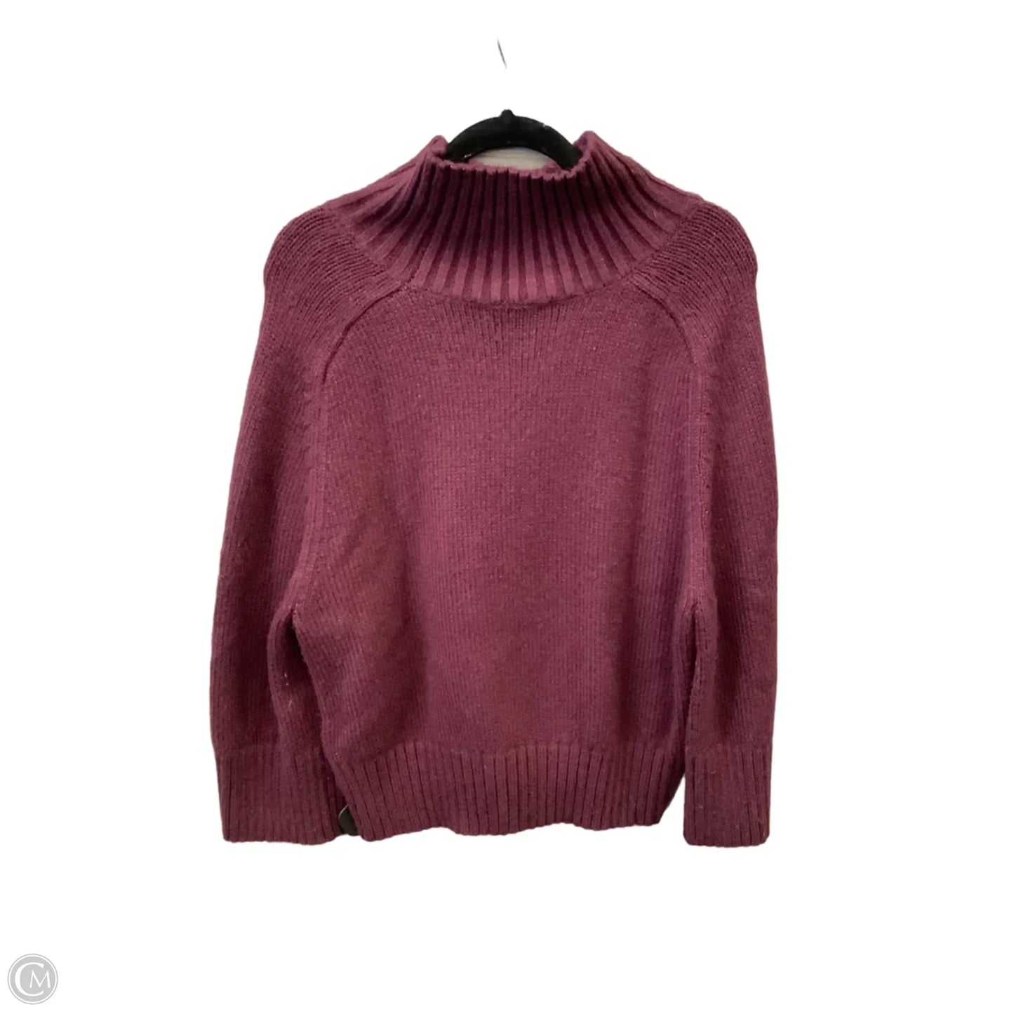 Sweater By Ann Taylor In Maroon, Size: M