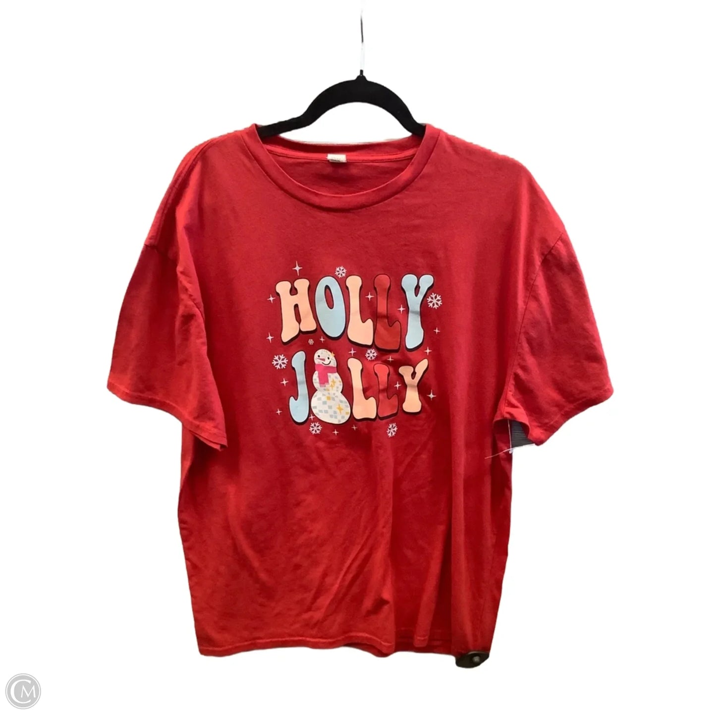 Top Short Sleeve By Clothes Mentor In Red, Size: Xl