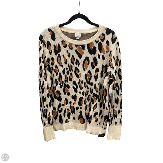 Sweater By A New Day In Animal Print, Size: Xxl