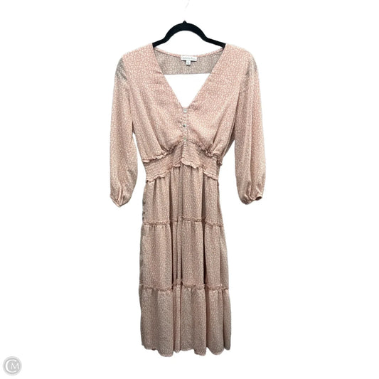 Dress Casual Maxi By Ophelia Roe In Pink, Size: S