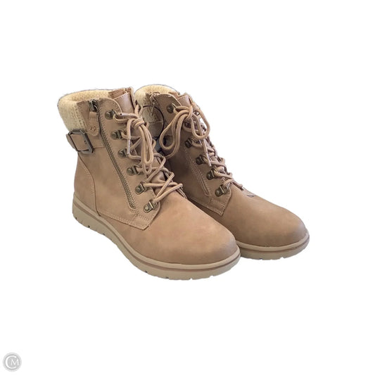 Boots Ankle Flats By Cliffs By White Mountain In Brown, Size: 10