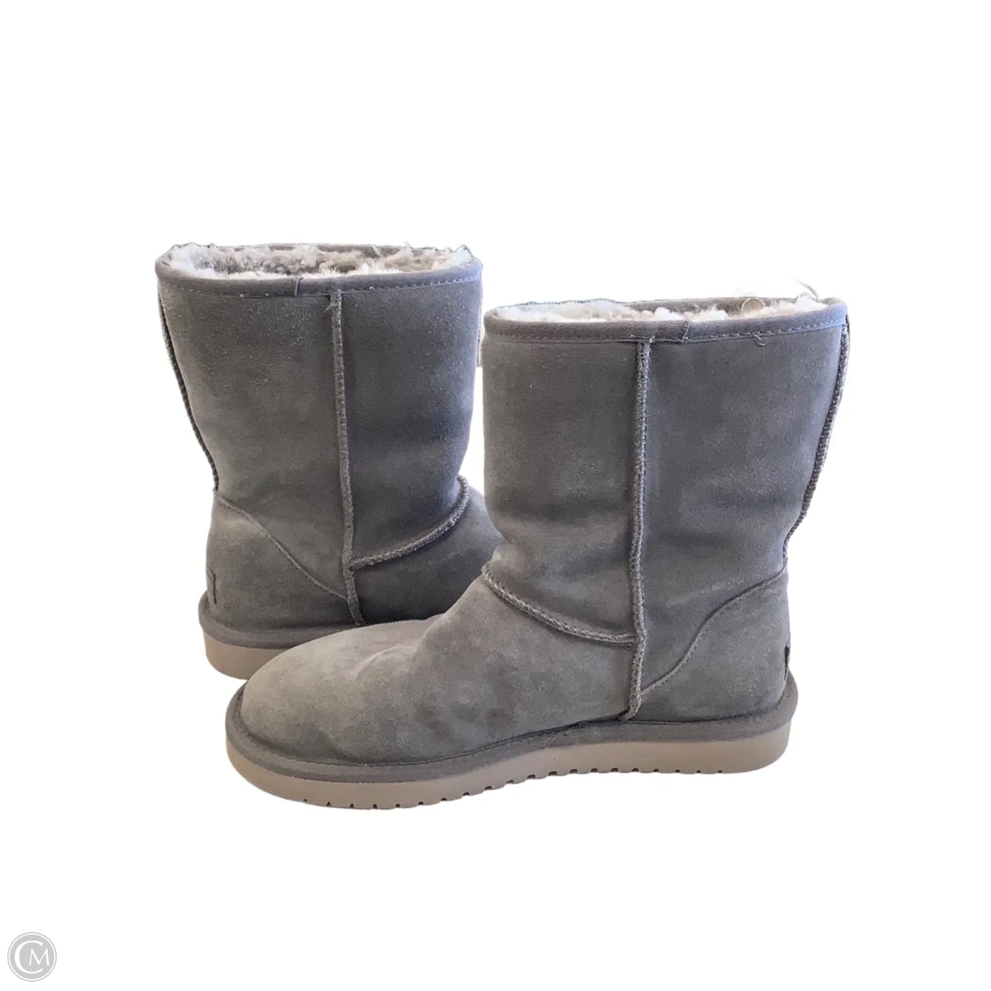 Boots Mid-calf Heels By Koolaburra By Ugg In Grey, Size: 10