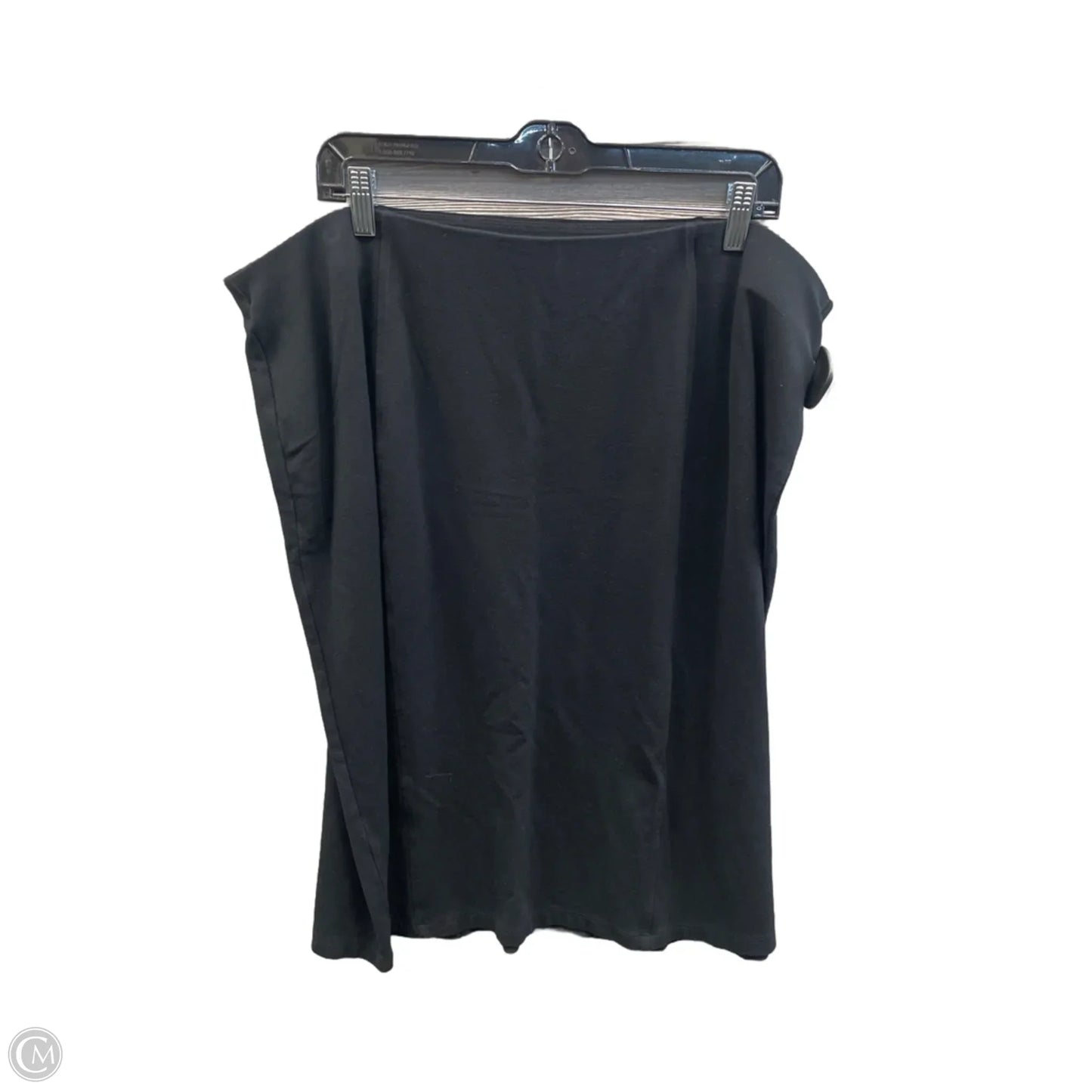 Skirt Midi By Clothes Mentor In Black, Size: 22