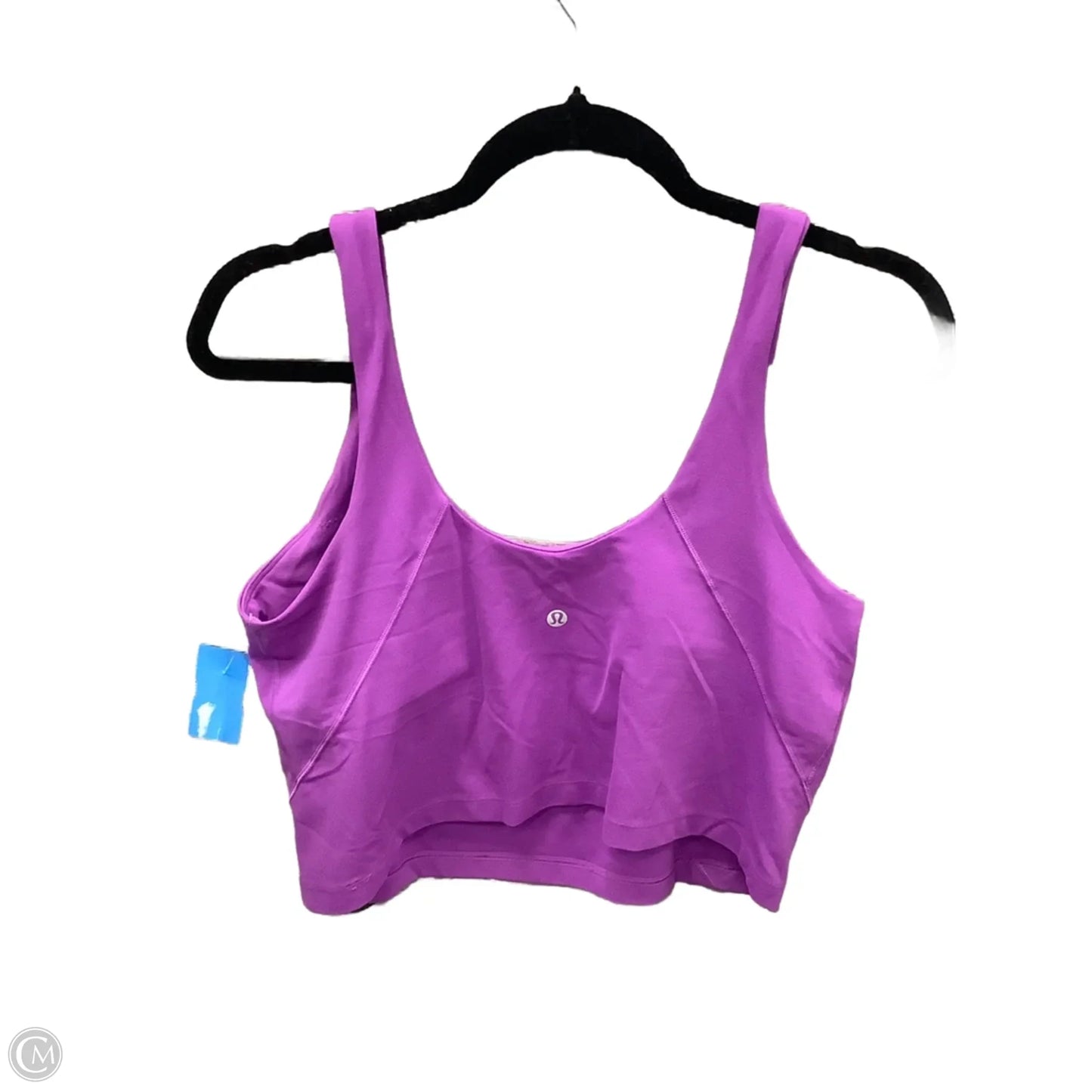 Athletic Bra By Lululemon In Purple, Size: 14