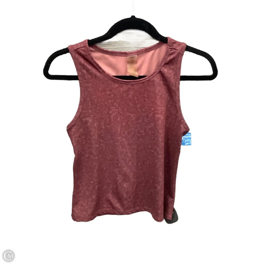 Athletic Tank Top By Clothes Mentor In Red, Size: Xs