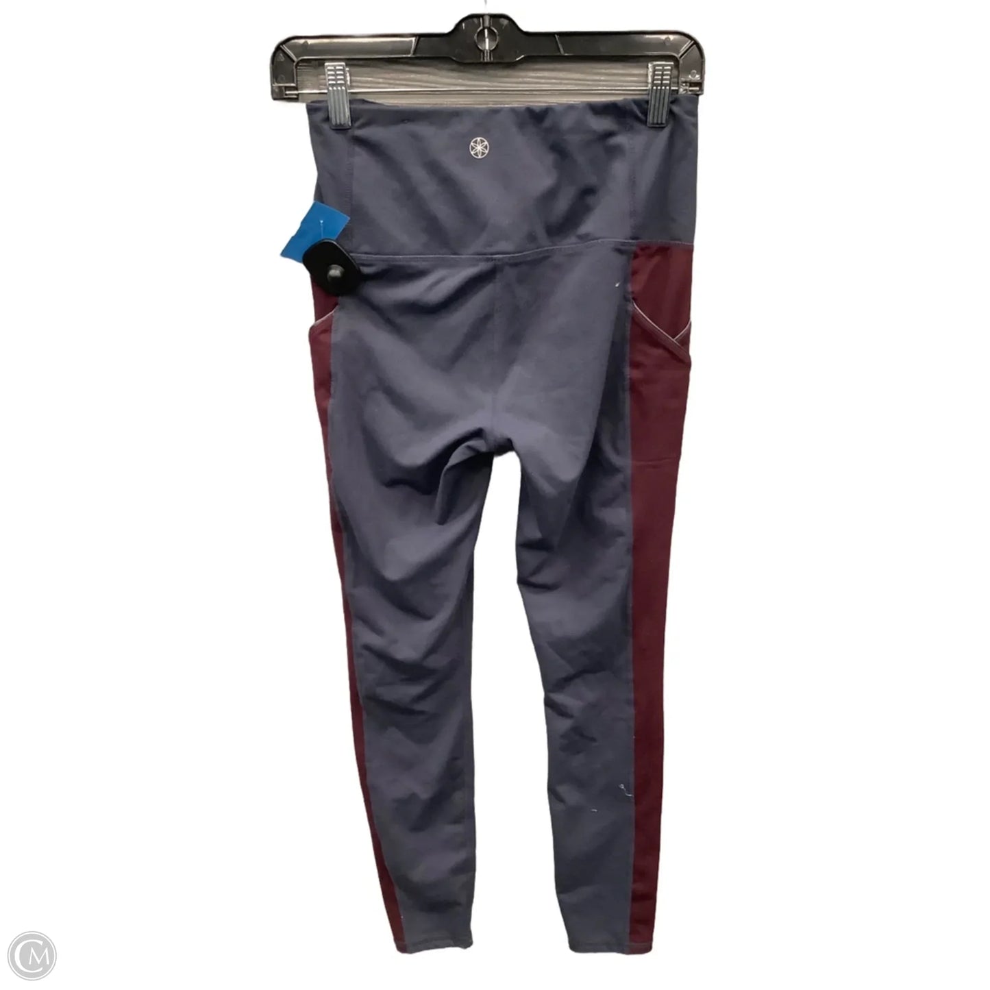 Athletic Leggings By Gaiam In Blue, Size: S