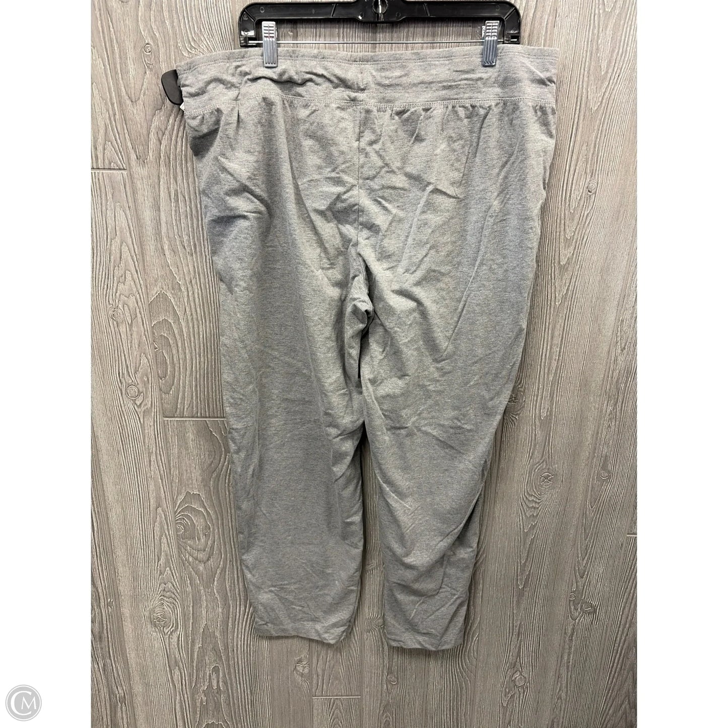 Athletic Pants By Athletic Works In Grey, Size: Xxl