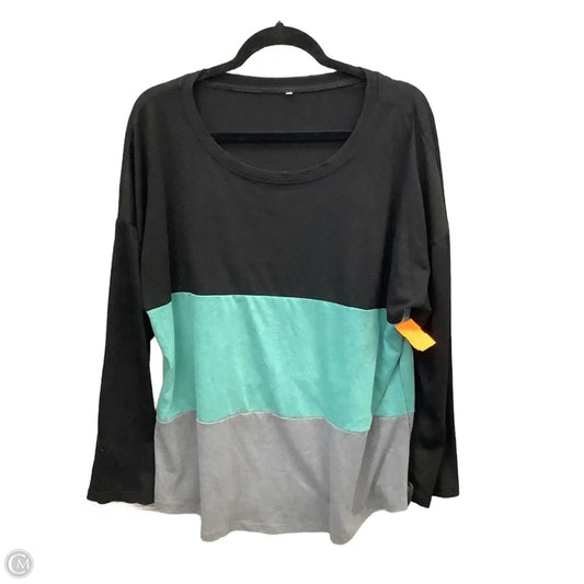 Top Long Sleeve By Clothes Mentor In Multi-colored, Size: Xl