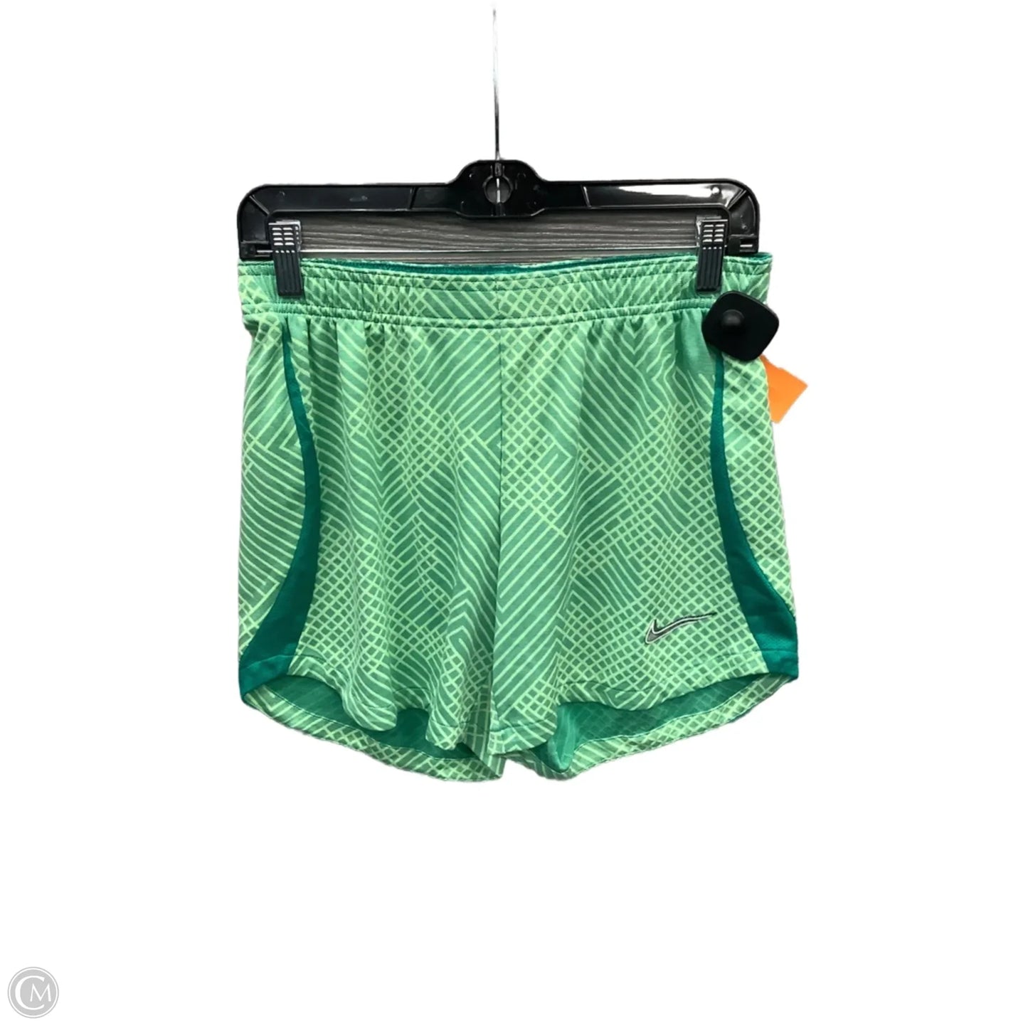 Athletic Shorts By Nike In Green, Size: M
