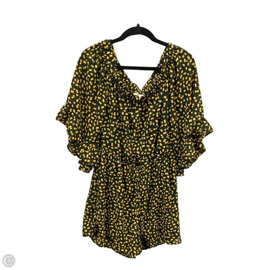 Romper By Indulge In Black, Size: 1x